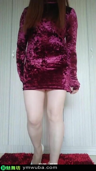 29150417457-400x711 小涂 [第29期] 紫色连衣短裙露美腿中年美女热舞 小涂 中年 