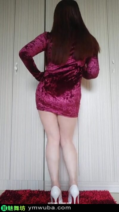 29150419164-400x711 小涂 [第29期] 紫色连衣短裙露美腿中年美女热舞 小涂 中年 